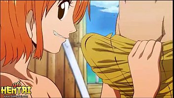 Hentai 18+ One Piece สาวต้นหนเรือ Nami เซ็กซี่ประจำเรือกับกิจกรรมแก้เงี่ยน ให้ลูกเรือเย็ดหี พร้อมโมกควย น้ำหีไหลเยิ้ม