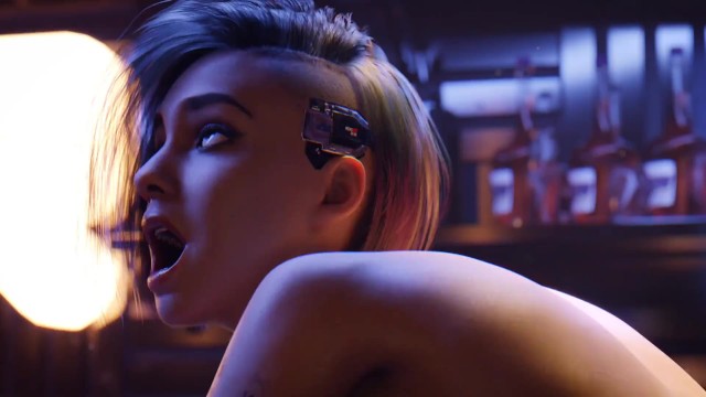 หนังโป๊อนิเมชั่น Cyberpunk 2077 xxx บาร์เทนเดอร์เย่อหีสาวนักเต้น Judy Alvarez ขอเย็ดแลกค่าเหล้าจับกระเด้าที่บาร์ ควยแทงจนหีอ้าร้องครวญครางลั่นร้าน Animation Porn เอาปลายกะดอถูแคมบานๆก่อนจะแตกใน