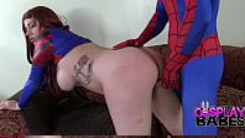 ดูหนังเย็ดแนวล้อเลียนไอ้แมงมุม Spiderman 18+ สไปเดอร์แมนมาช่วยสาวตูดใหญ่ให้หายเงี่ยน คือการเย็ดสดแล้วปล่อยน้ำควยไว้ในหี